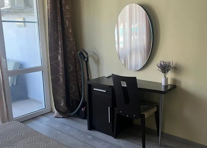 Daire With Terrace In Complex Burgaz